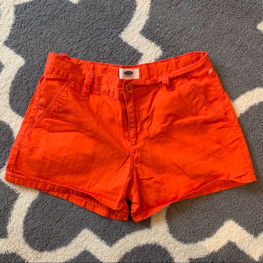 Old Navy Orange Shorts